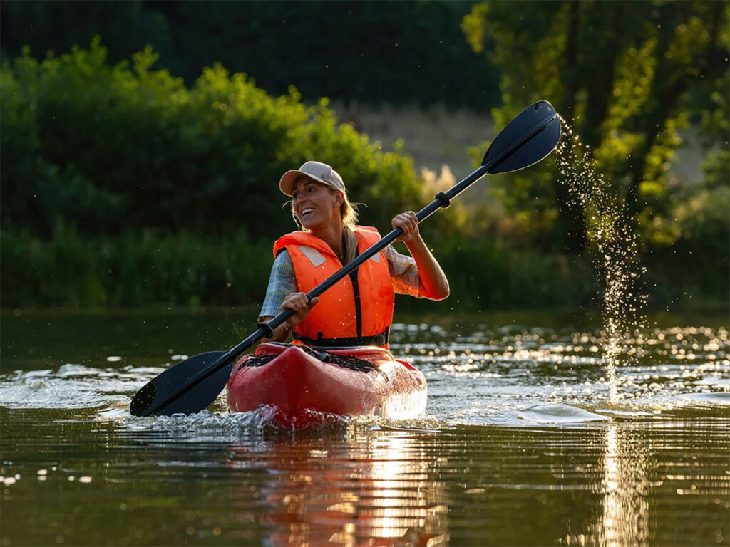 Kayak camping la Mine de cuivre à Eastman en Estrie