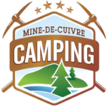 Logo du camping la Mine de cuivre à Eastman en Estrie
