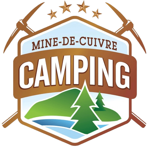 Logo du camping la Mine de cuivre à Eastman en Estrie