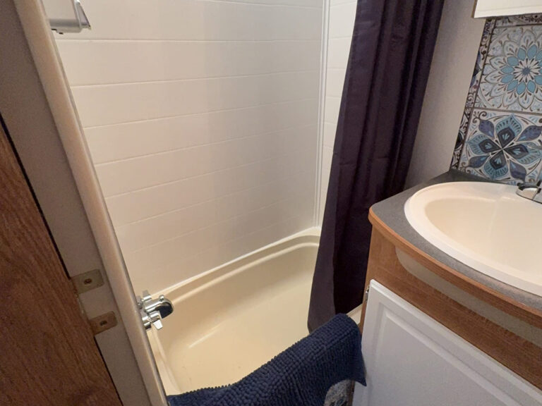 Roulottes au camping la Mine de cuivre à Eastman en Estrie