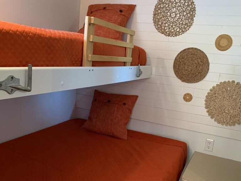 Roulottes au camping la Mine de cuivre à Eastman en Estrie